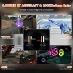 ATTACK SHARK R82 HE Rapid Trigger Keyboard Magnetic Switch with 0.005MM RT - Image 3