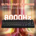 ATTACK SHARK R82 HE Rapid Trigger Keyboard Magnetic Switch with 0.005MM RT - Image 4